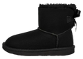 UGG Mini Bailey Bow II Boot Black (Kids)