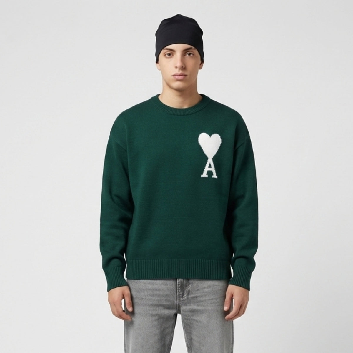A - HEART SWEATER