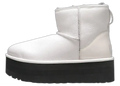 UGG Classic Mini Platform Matte Boot Ultra Matte White