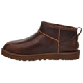 UGG Classic Ultra Mini LTHR Regen Boot Ironwood