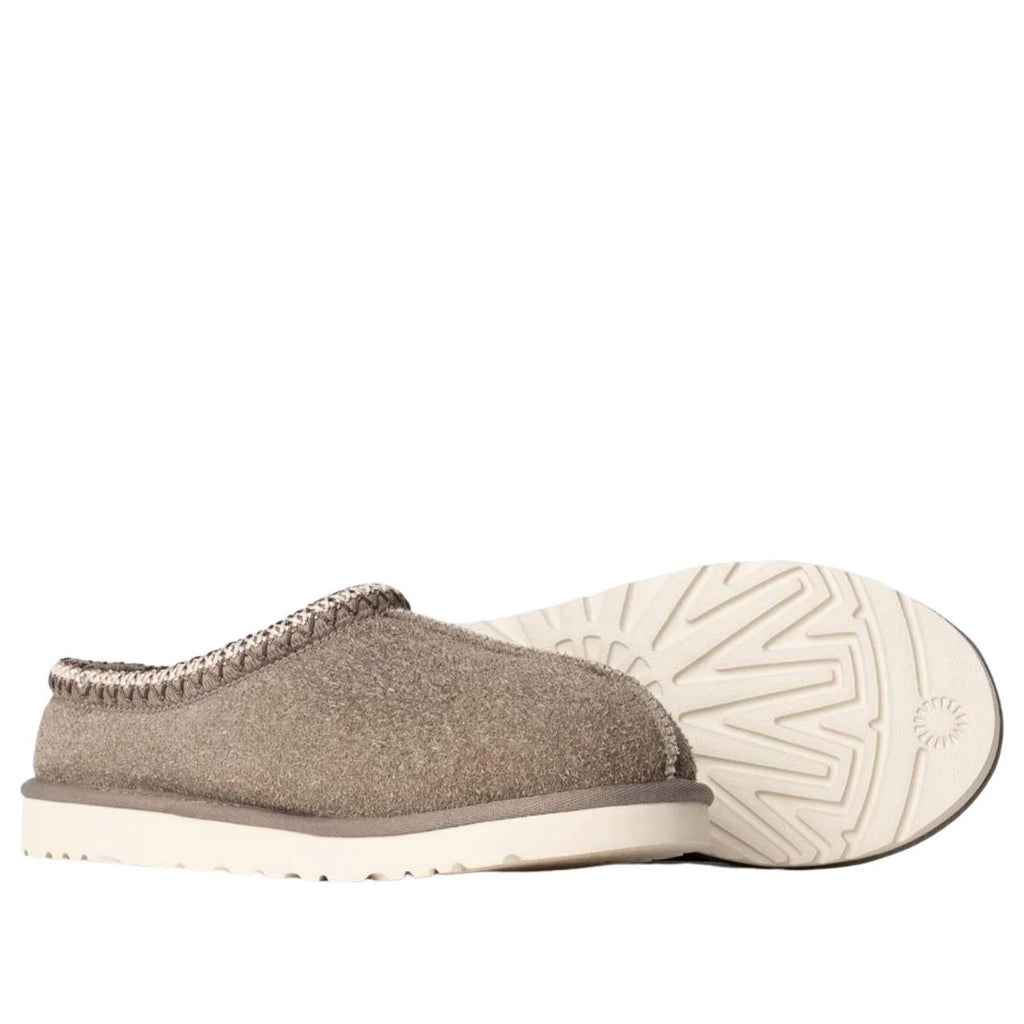 UGG Tasman Shaggy Suede Slipper Smoke Plume