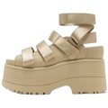 UGG GoldenRise Platform Sandals Mustard Seed