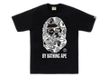 BAPE Comic Art Ape Head Tee Black