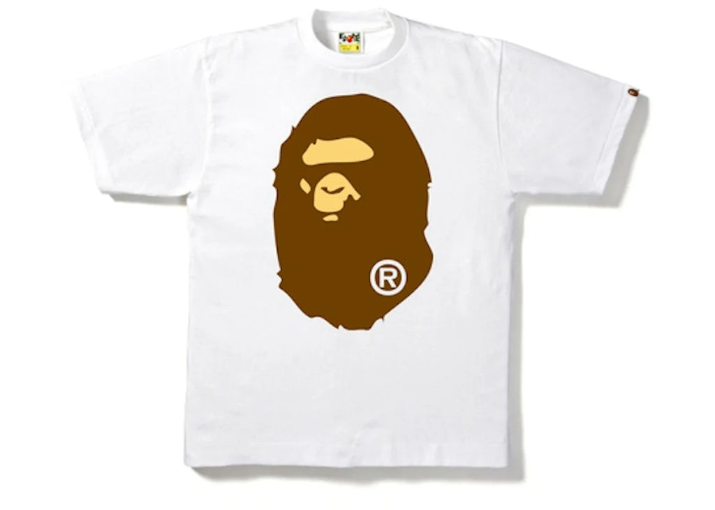 BAPE Big Ape Head Tee White