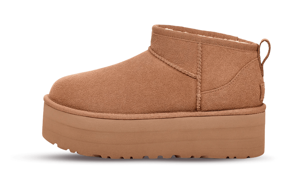 UGG Women's Boots Classic Ultra Mini Platform Chestnut