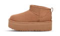 UGG Women's Boots Classic Ultra Mini Platform Chestnut