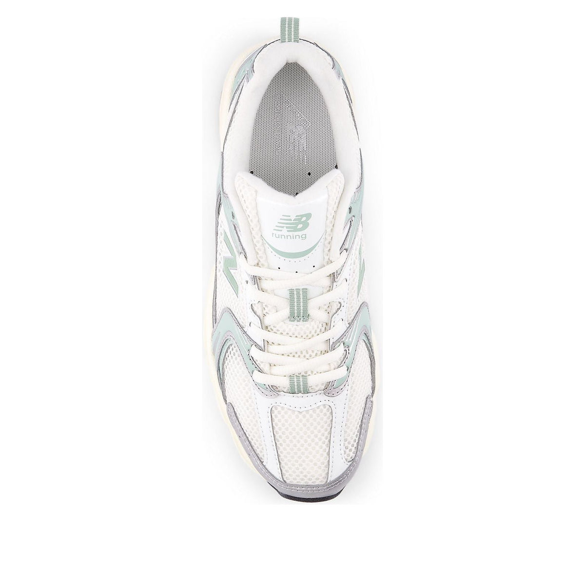 New Balance 530 Silver Metallic Mosaic Green