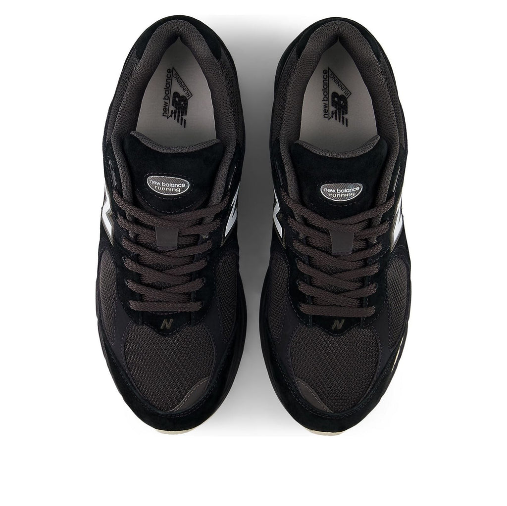 New Balance 2002R Black Timber Wolf White