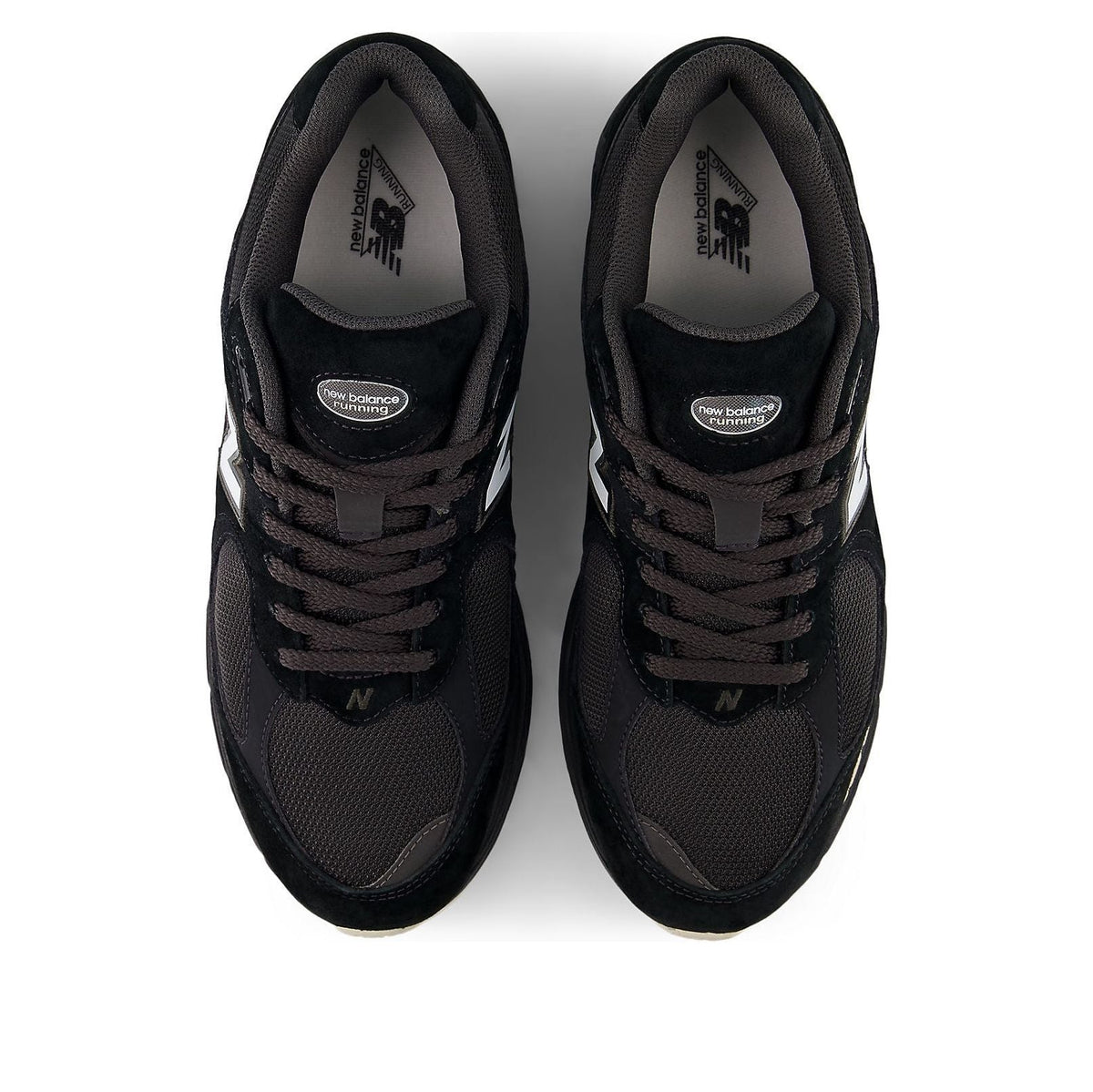 New Balance 2002R Black Timber Wolf White