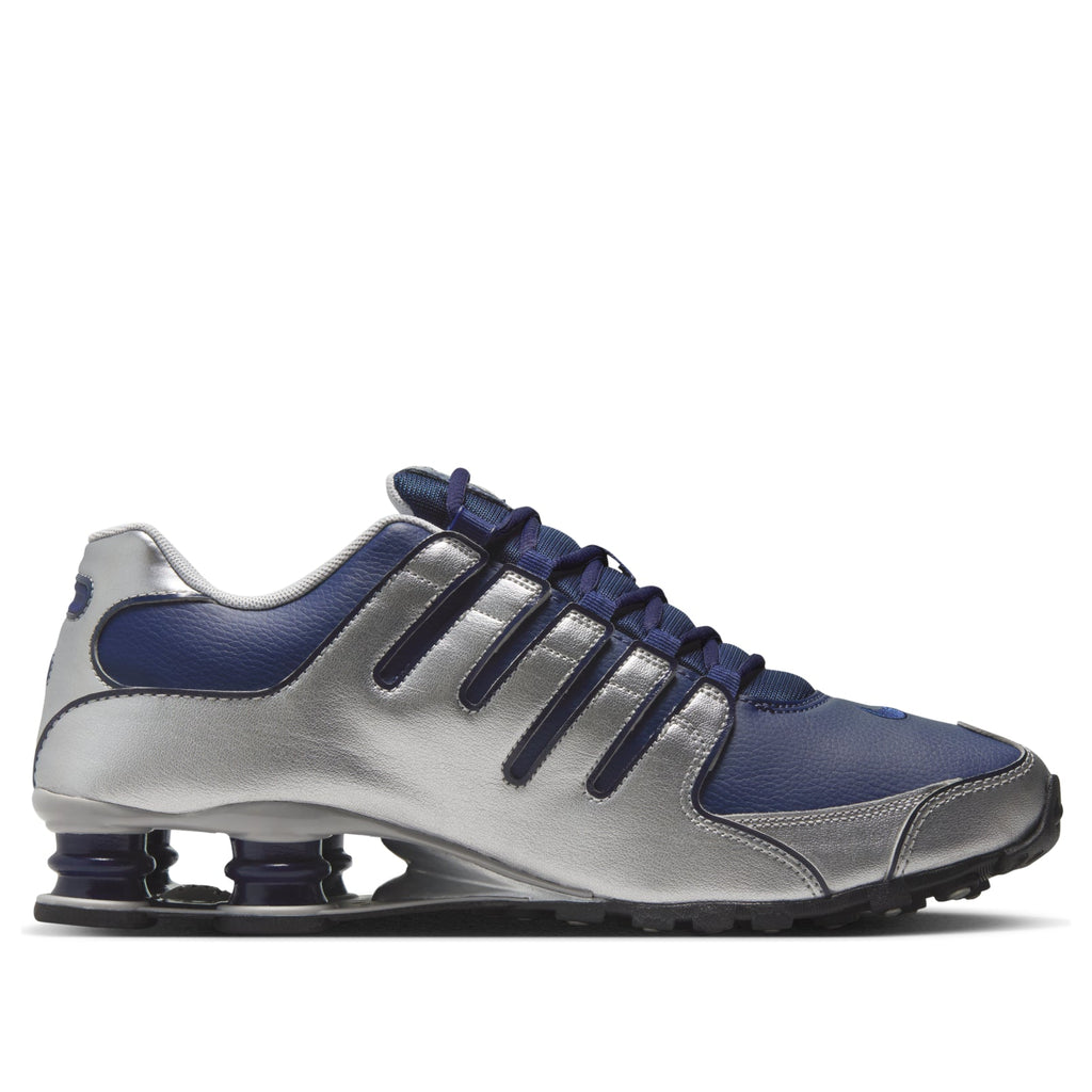 Nike Shox NZ Midnight Navy Metallic Silver