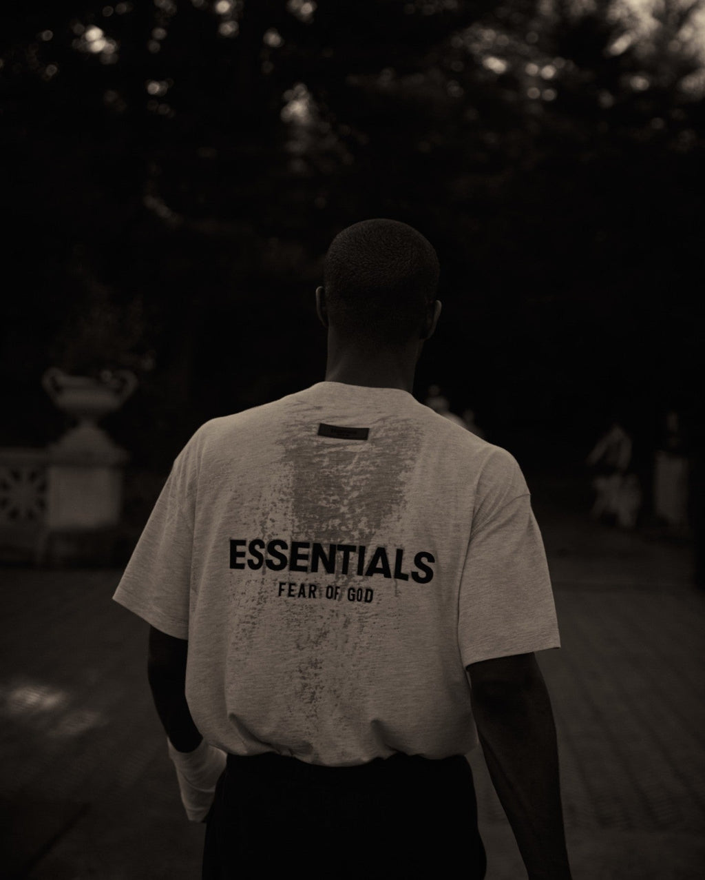 Fear of God Essentials Dark Oatmeal Shorts