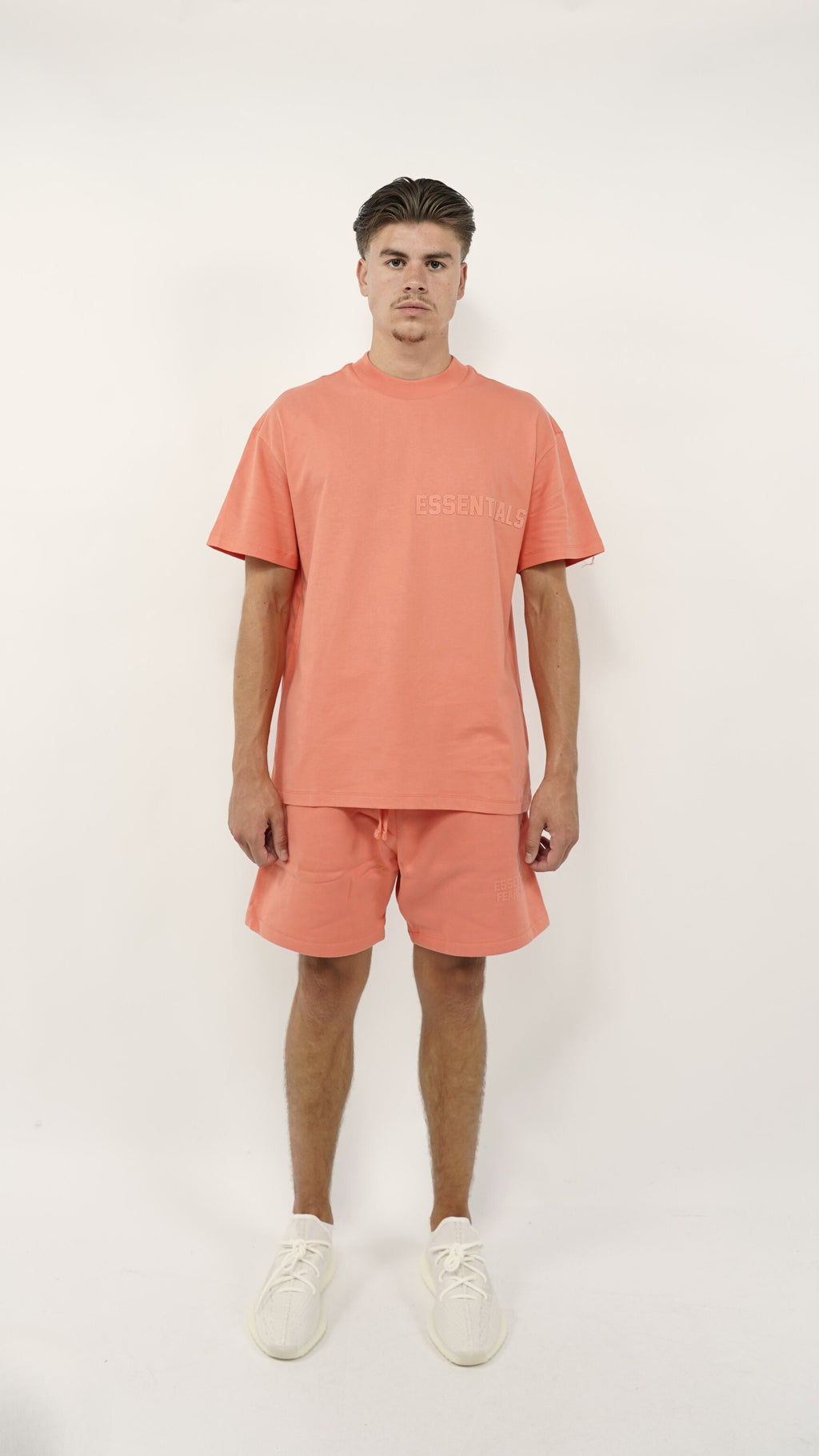 Fear of God Essentials Coral Summer Set