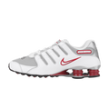 Nike Shox NZ White Red Metallic Silver