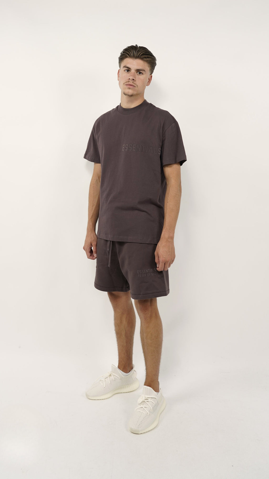 Fear of God Essentials Plum Summer set