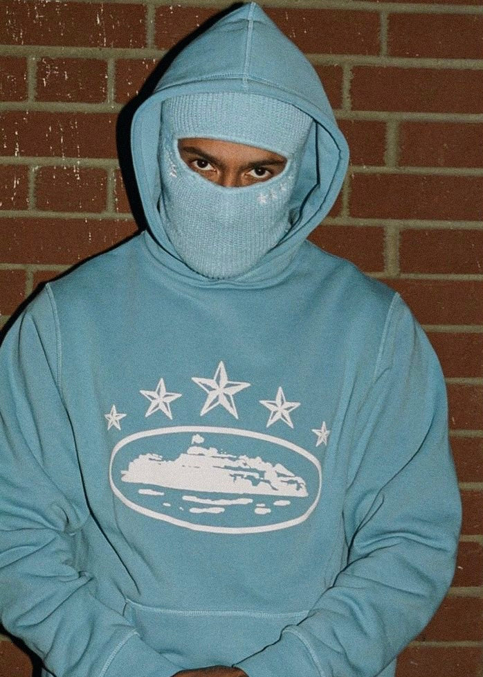 5 Stars Baby Blue Tracksuit