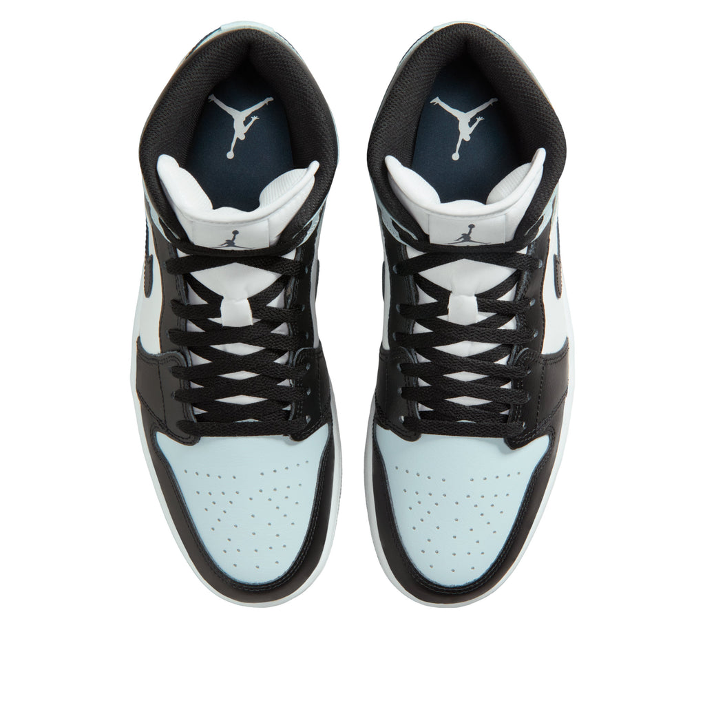 Jordan 1 Mid Black Aura Squadron Blue
