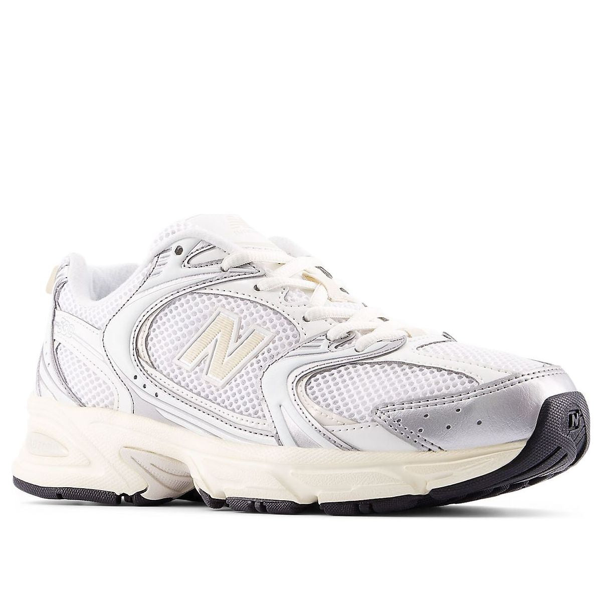 New Balance 530 Silver Metallic Linen