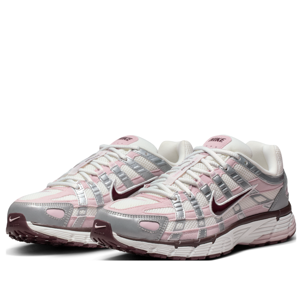 Nike P-6000 Silver Burgundy Plum Chalk