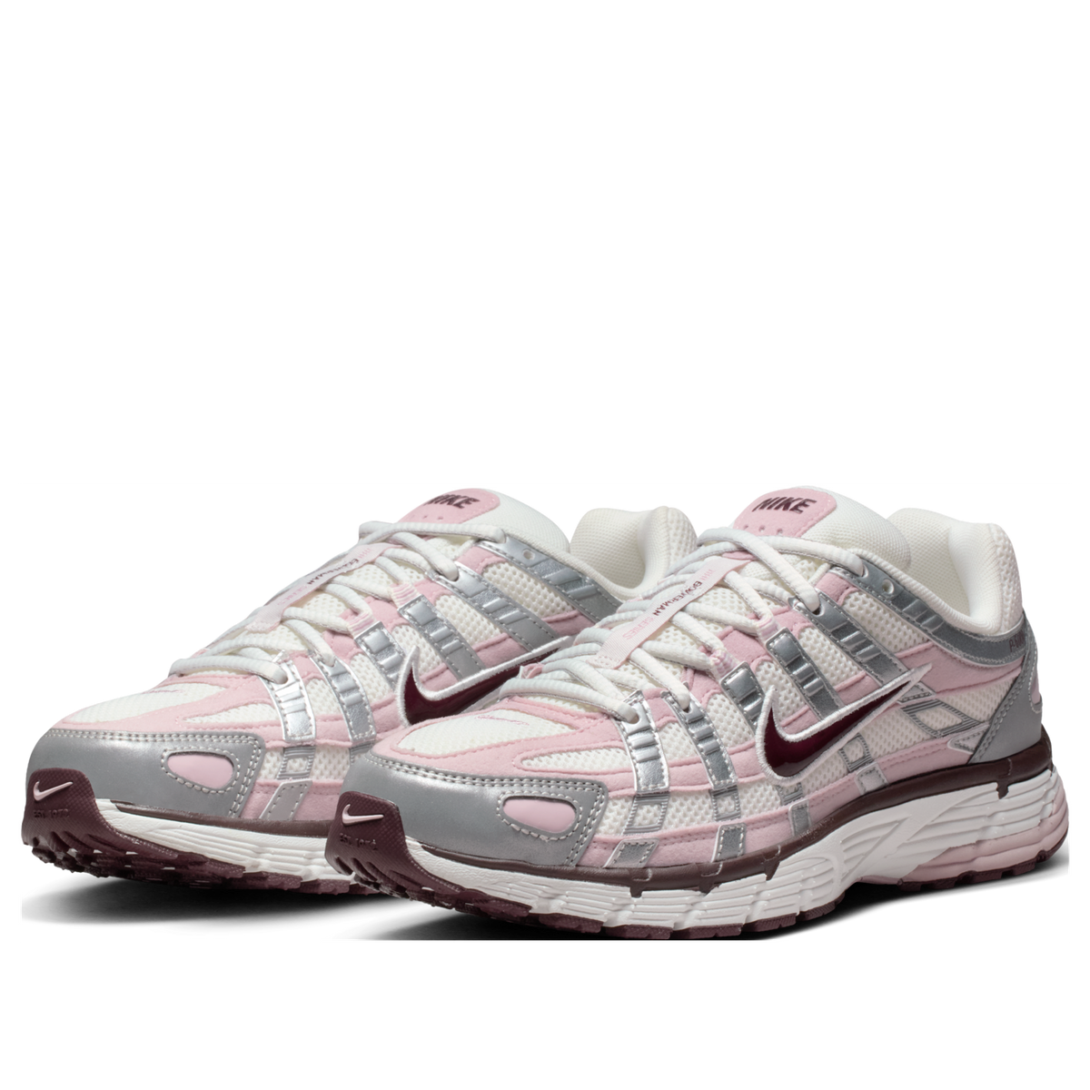 Nike P-6000 Silver Burgundy Plum Chalk