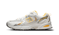 New Balance 530 White Vibrant Apricot Silver Metallic