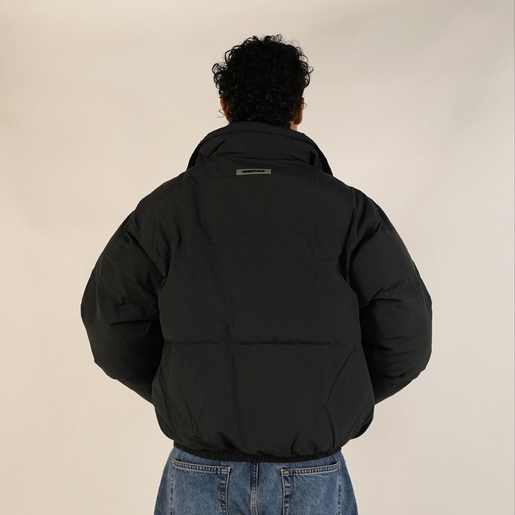 Fear of God Essentials FW19 Puffer Jacket Black