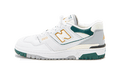 New Balance 550 White Nightwatch Green