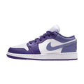 Jordan 1 Low Court Purple White Dusty Amethyst (GS)