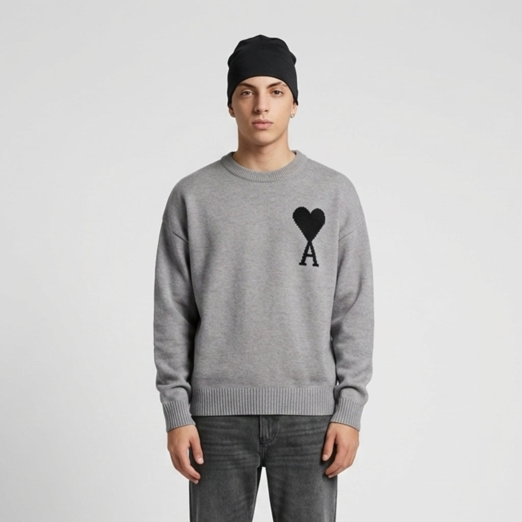 A - HEART SWEATER