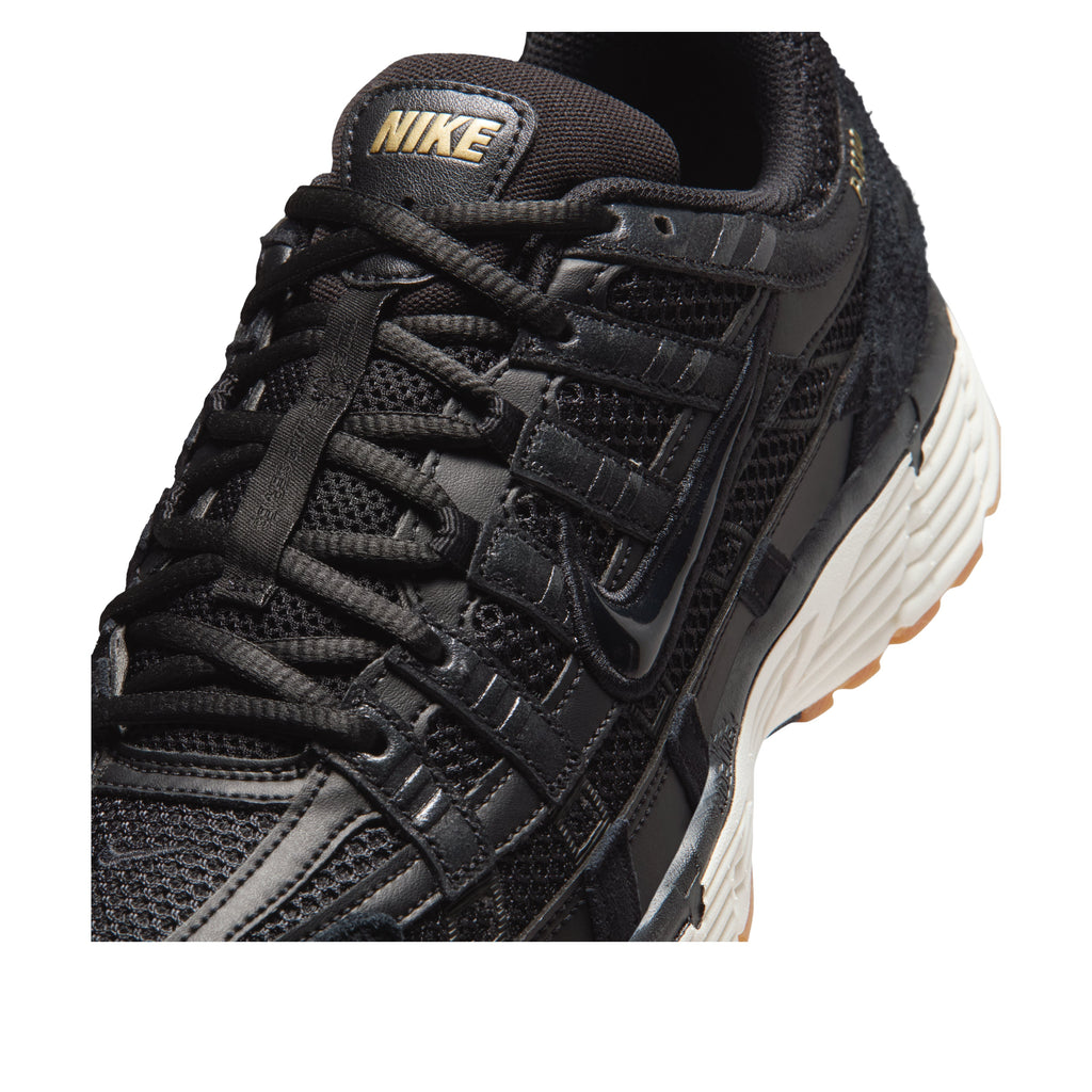 Nike P-6000 SE Black Metallic Gold Gum