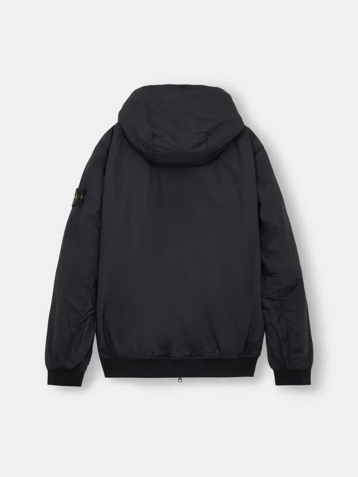 Logo Patch Hooded Jacket