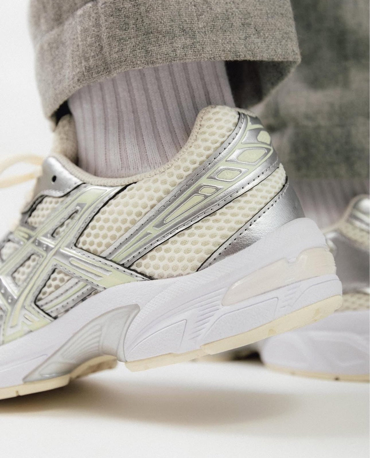 ASICS Gel-1130 Cream Pure Silver