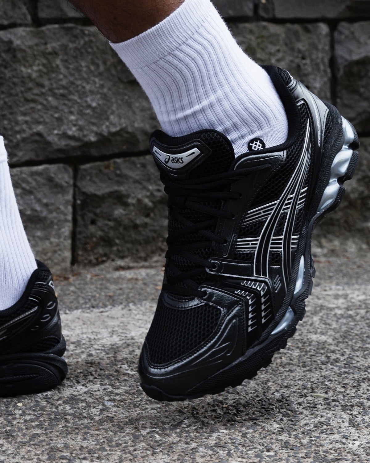 ASICS Gel-Kayano 14 Black Pure Silver