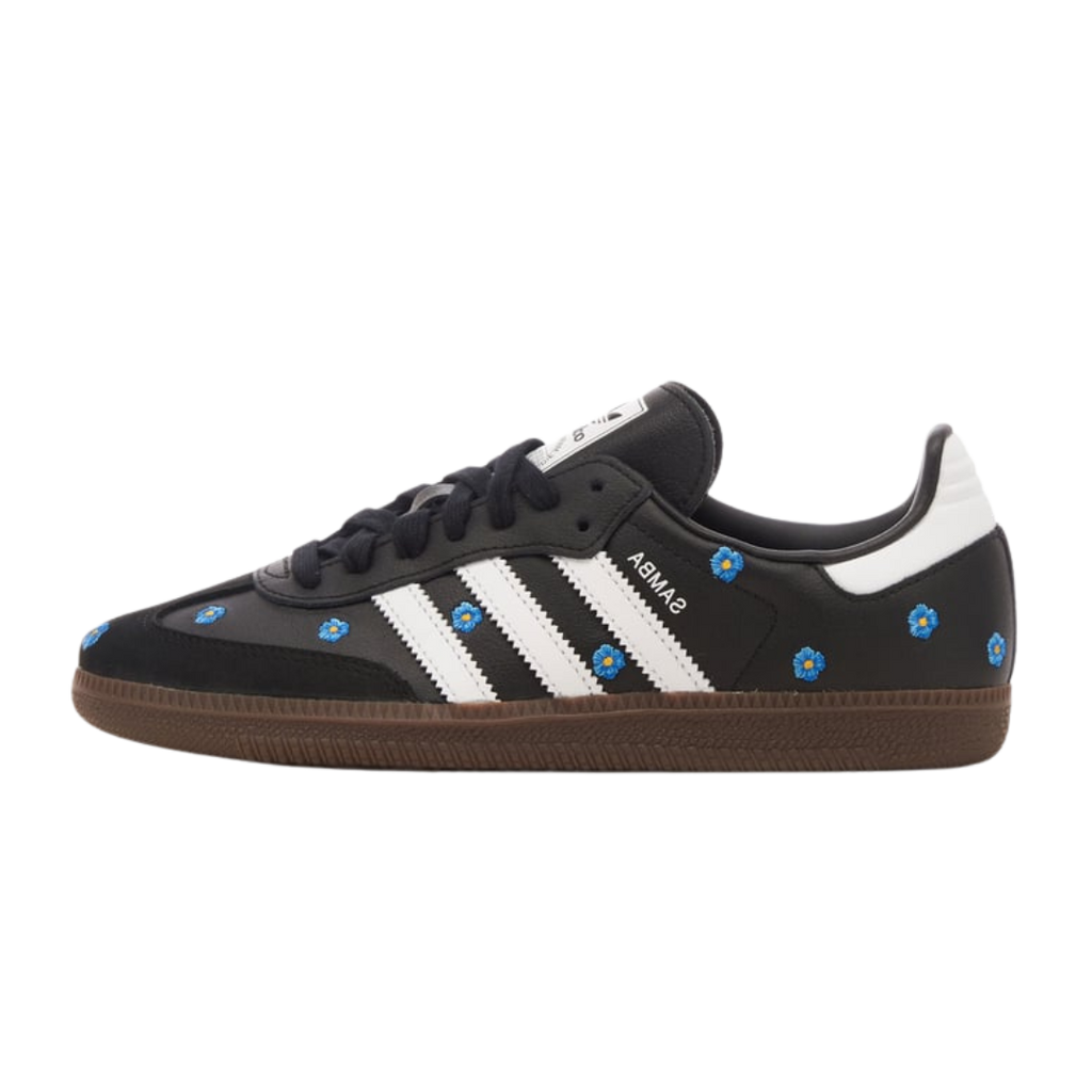 Adidas Samba Light Blue Floral Core Black