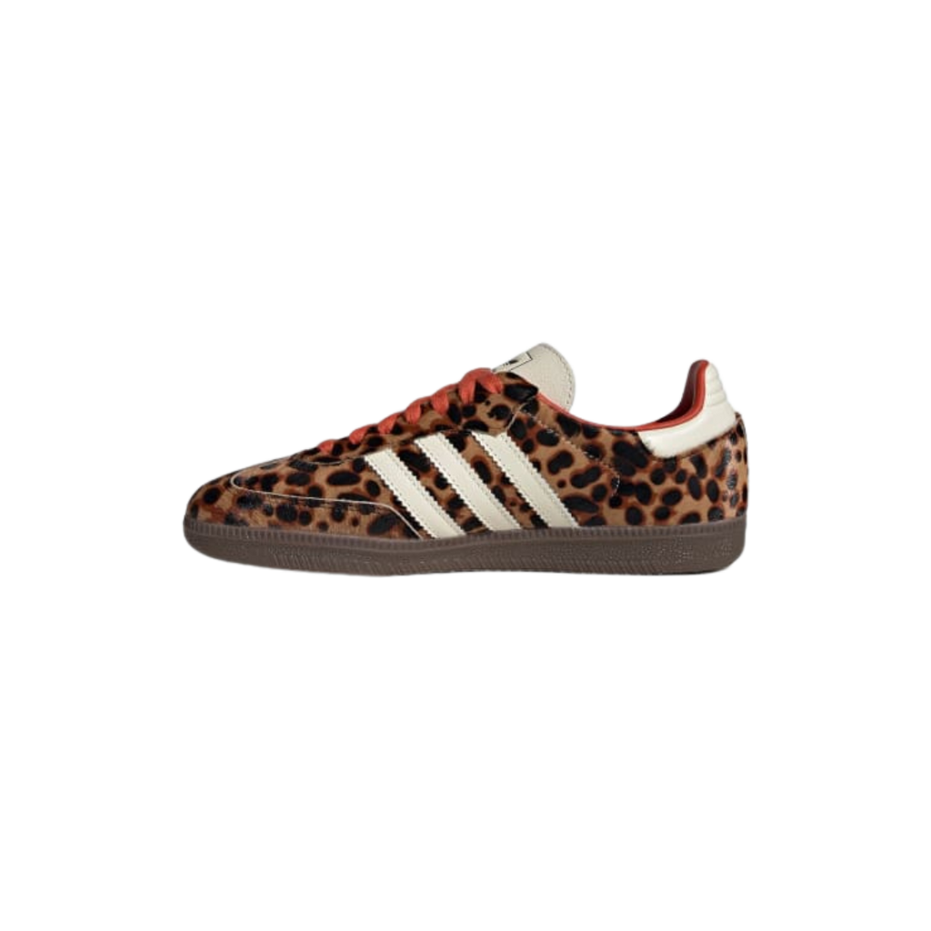Adidas Women's Sneakers Samba OG Preloved Red Leopard