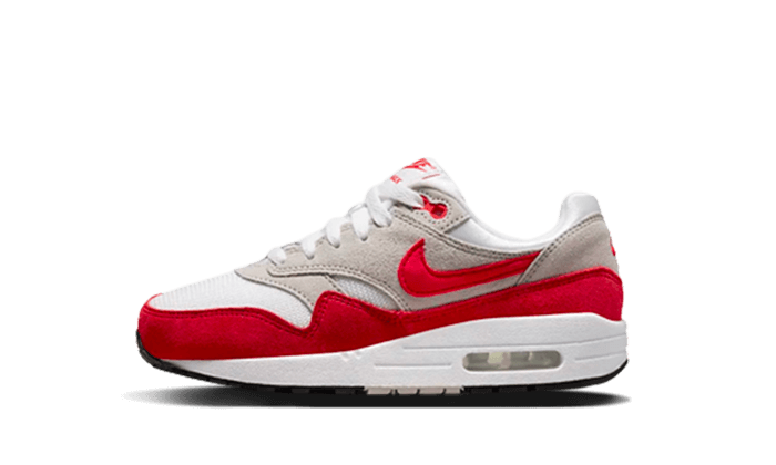 Nike Air Max 1 White University Red Child
