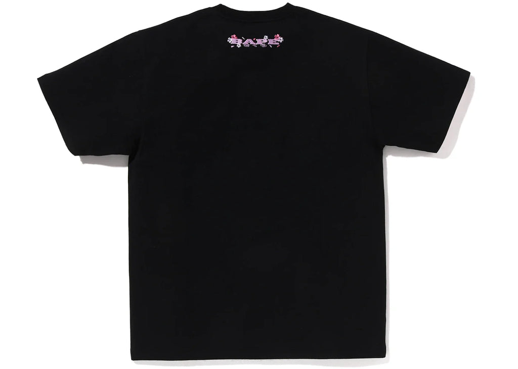BAPE Sakura Photo Ape Head Tee (SS23) Black