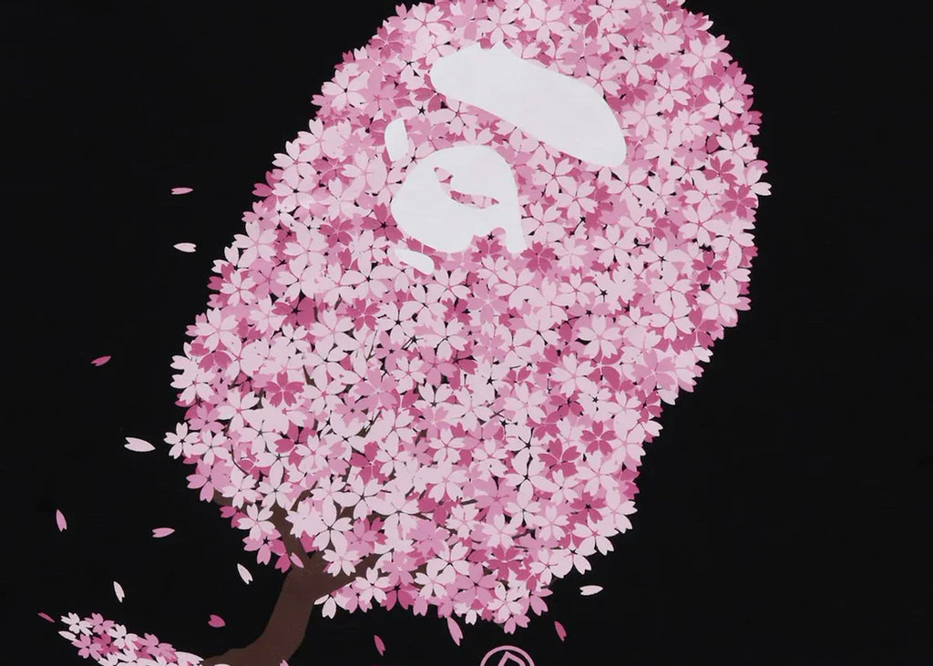 BAPE Sakura Tee (SS24) Black