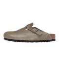 Birkenstock Boston Soft Footbed Suede Taupe