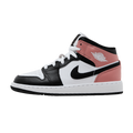 Jordan 1 Mid White Rust Pink Black (GS)