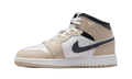 Jordan 1 Mid White Off Noir Rattan (GS)