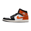 Jordan 1 Mid Black Toe Starfish