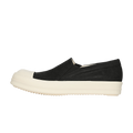 Rick Owens DRKSHDW Boat Slip On 'Black Milk'