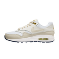Nike Air Max 1 White Bronzine Barely Volt Light Orewood Brown (GS)