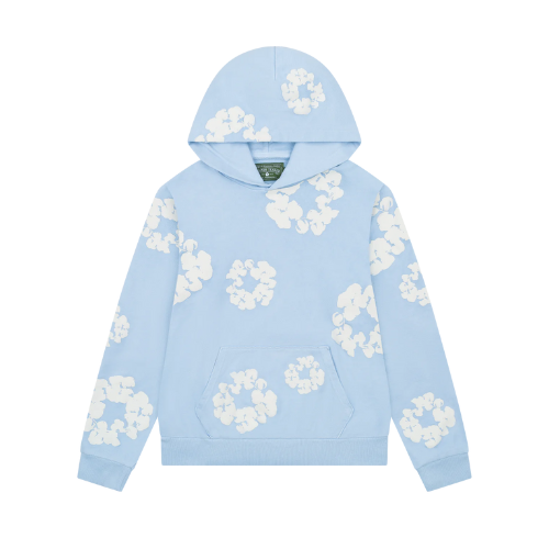 Denim Tears The Cotton Wreath Hoodie Powder Blue