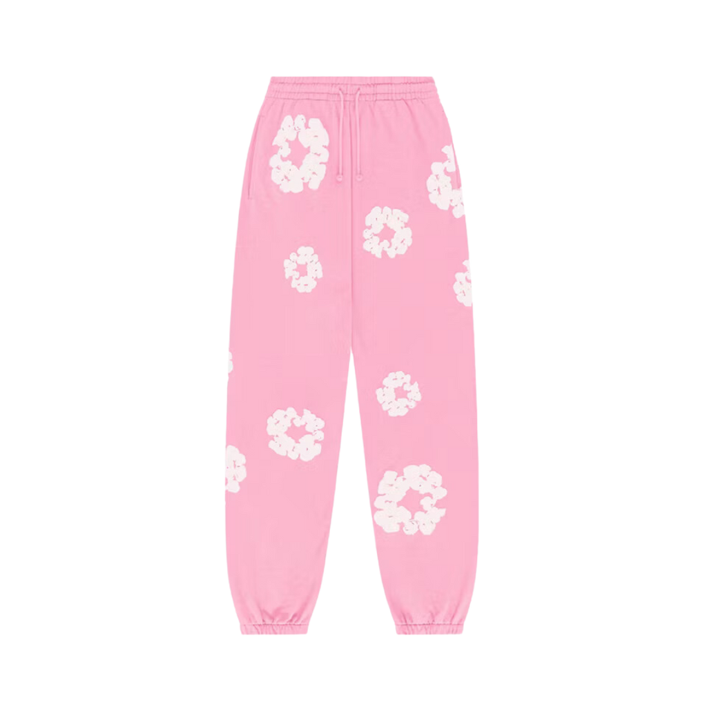 Denim Tears The Cotton Wreath Sweatpants Pink