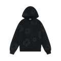 Denim Tears The Cotton Wreath Hoodie Black Monochrome