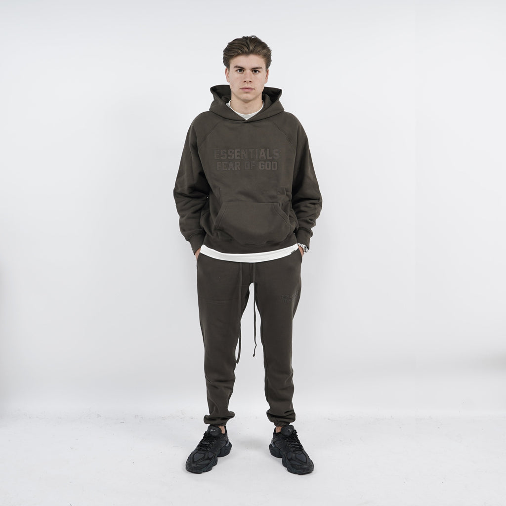 Fear of God Essentials Off Black Long Pants