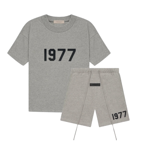 Fear of God Essentials 1977 Dark Oatmeal Summer Set