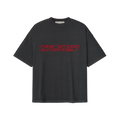 Fear of God Essentials 90s Iron Grey Red T-Shirt