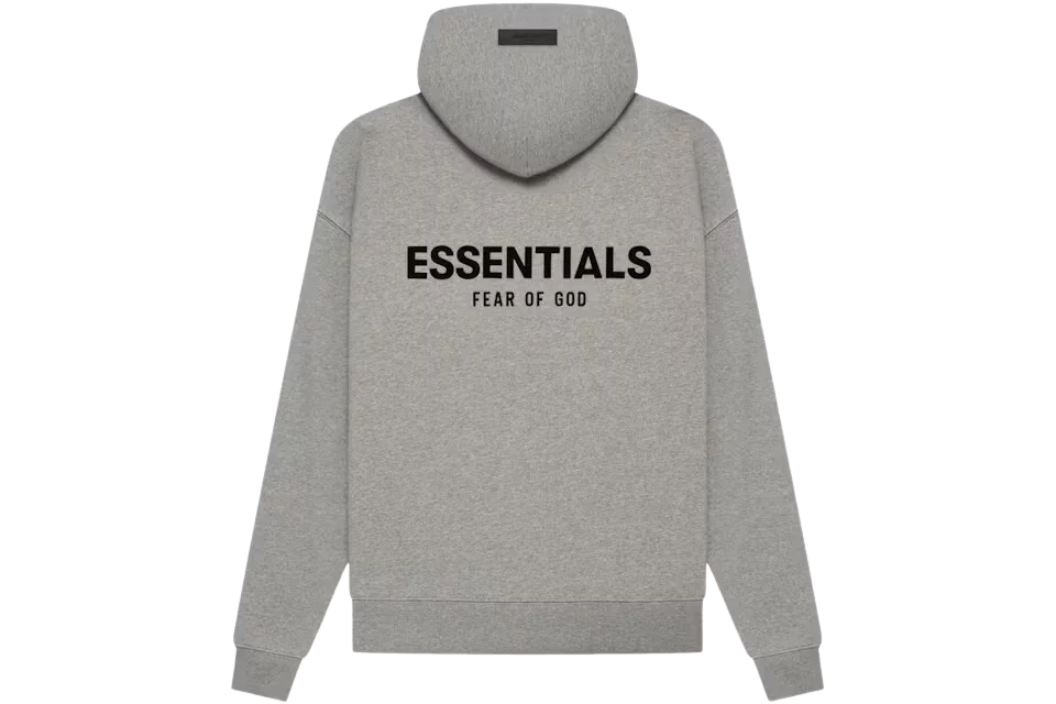 Fear of God Essentials Dark Oatmeal Hoodie